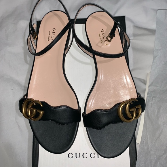 Gucci Shoes - Gucci double g Marmont sandal